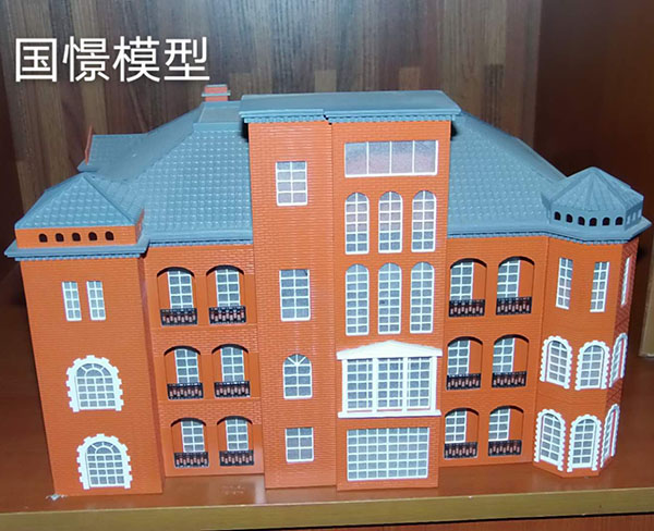 集贤县建筑模型